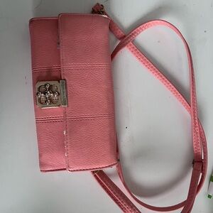 Elegant Pink Clutch Bag
